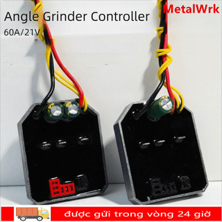 Công tắc tốc độ METALWRK, Dụng cụ điện Bảng điều khiển máy mài góc Lithium không chổi than, Bộ điều khiển Công tắc tốc độ 60A Phụ kiện bo mạch chủ Máy mài góc điện
