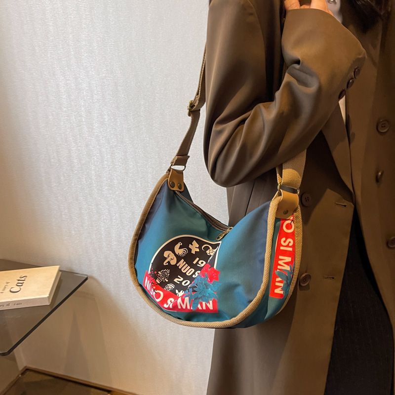 Túi Hợp Thời Trang Quốc Gia Nữ Vải Oxford Túi Messenger Cao Cấp 2025 Phong Cách Mới Hợp Thời Trang Nữ Phù Hợp Với Túi Đeo Vai Nữ
