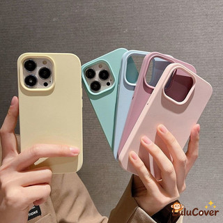 Kem Nhiều Màu Sắc Ốp lưng Tương Thích Cho OPPO Reno 15 14 13 11 9 Pro 8Z 7Z 8 7 Lite Dopamine Màu Trơn Mờ Vỏ Mềm Đơn Giản Vàng Hồng Mờ
