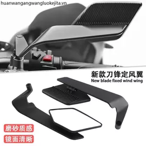 Xe Máy Xe Điện Sửa Đổi Phong Cách Mới Cố Định Cánh Gió Gương Chiếu Hậu Bê Số. 9 Phản Quang Tầm Nhìn Lớn Độ Nét Cao Đa Năng