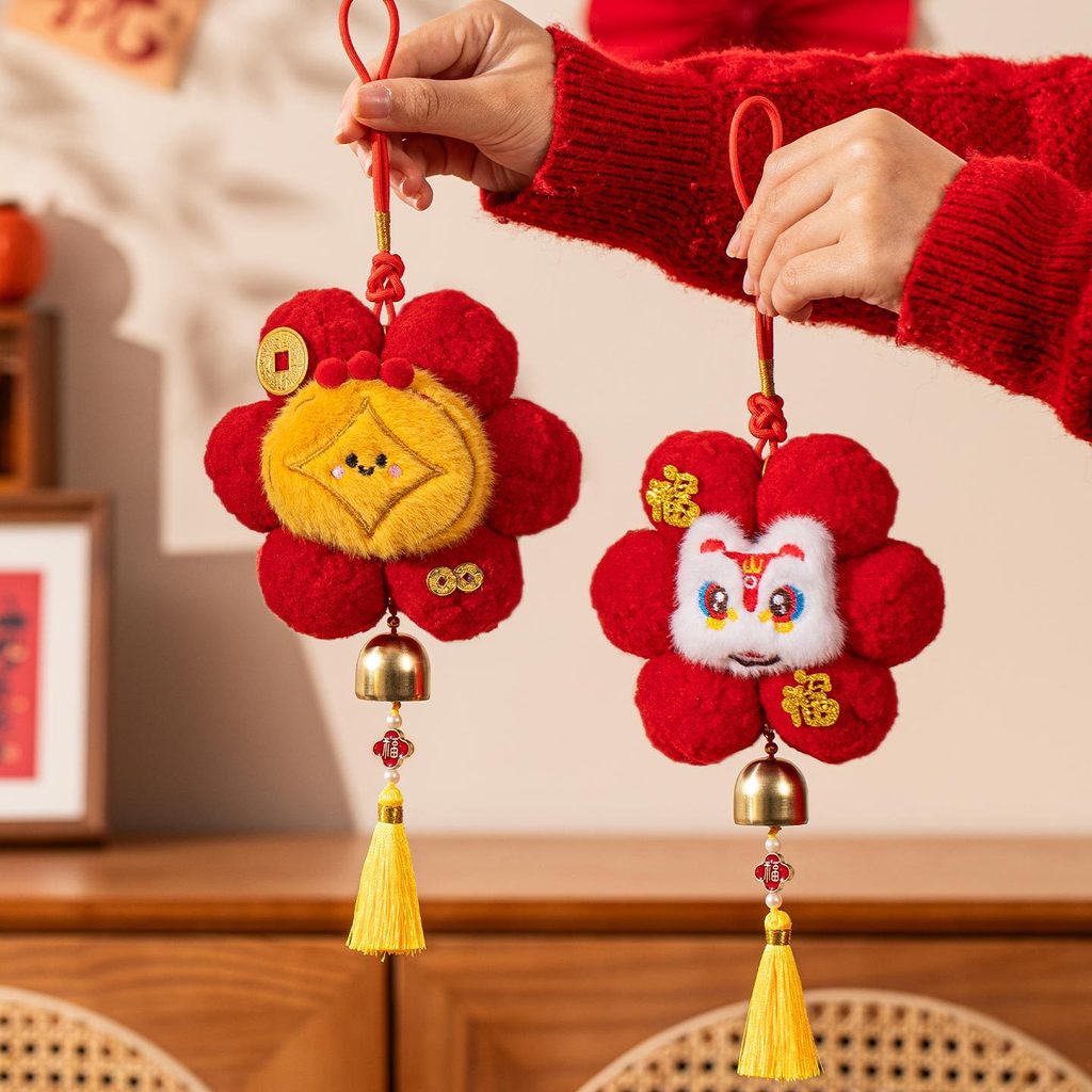 [Tết Giáp Ngọ 2026] Treo Cửa Trang Trí Tết Hình Ngựa May Mắn - Phụ Kiện Treo Tay Nắm Cửa Decor Phòng Khách Mang Lại Tài Lộc & Không Khí Lễ Hội