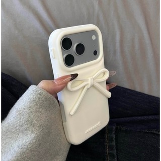 Ốp điện thoại silicon dạng lỏng màu trắng tinh khiết tiên tiến cho iPhone17 16 15 14 13 Pro Max Bảo vệ Camera chống sốc Vỏ mềm chống rơi