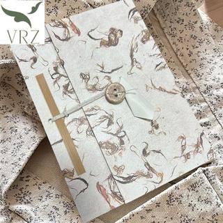 Bfvn Bỏ Túi Hoa Sổ Lưu Niệm Sổ Tay Lokata Thực Vật Handmade Graffiti Vẽ Sách Dongba Giấy Sổ Cái Nút Nhật Ký HOT