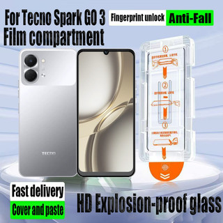 Tecno Spark Go 3 1- 2 Chiếc Đơn Giản Dán Kính Cường Lực HD Bảo Vệ Màn Hình Cho Tecno Spark Go 2 1s 1 30 30c Pro 5G 4G Bảo Vệ Flim