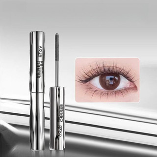 AOJN Kem Lót Lông Mi Mascara Uốn Cong Làm Dài Lông Mi Mascara xoắn ốc dày tự nhiên cho người mới bắt đầu