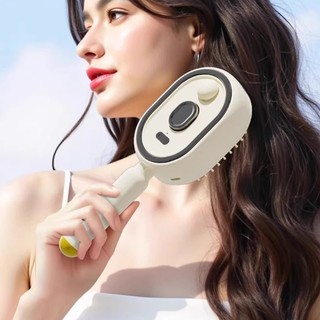 Bàn chải tóc có thể sạc lại ấm cúng cho khóa khô bị hư hỏng Lược Massage da đầu thoải mái