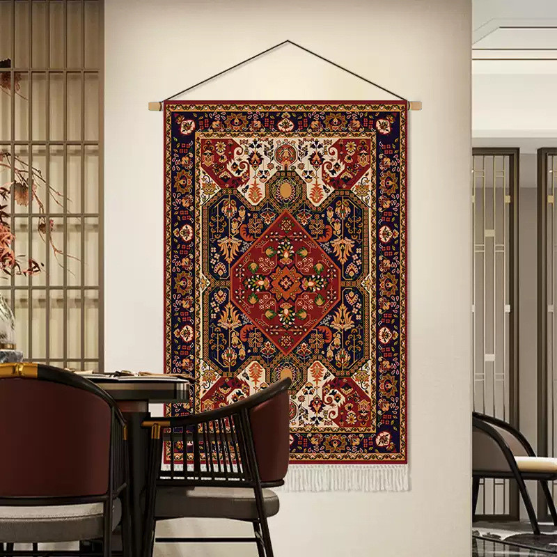 [Sang Trọng & Độc Đáo] Tranh Vải Treo Tường Họa Tiết Morocco - Thảm Vải Decor Thổ Cẩm Cao Cấp Cho Phòng Khách & Phòng Ăn Tạo Điểm Nhấn Nghệ Thuật 2026