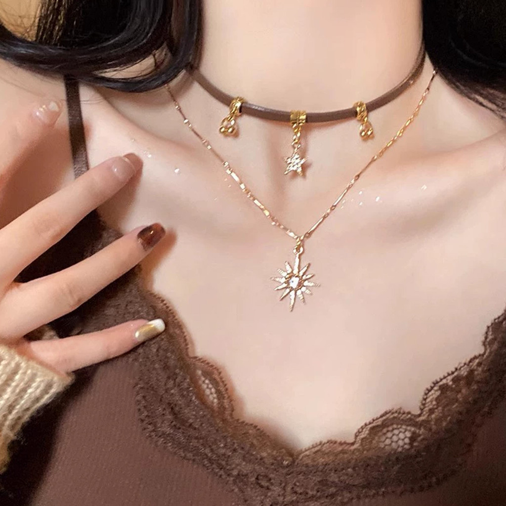 Bộ Vòng Cổ Đá Mắt Hổ - Thời Trang Tinh Tế Cho Mọi Outfit