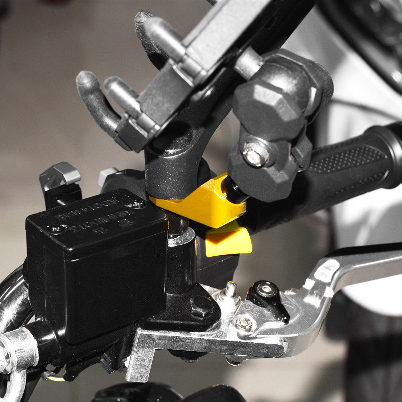 CHO Yamaha NMAX 155 XMAX 300 Giá Đỡ Điện Thoại Xe Máy Gương Gắn Bóng Đầu Đế Đa Năng