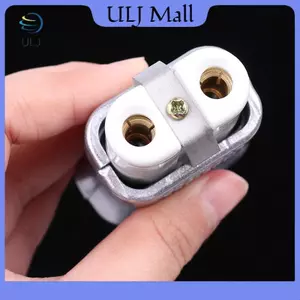 ULJ Mới 6mm IEC C8 Gốm Dây Công Nghiệp Soet Cắm Nhiệt Độ Cao Nam Nữ Kết Nối Lò Nướng Điện Ổ Cắm Điện 35A.