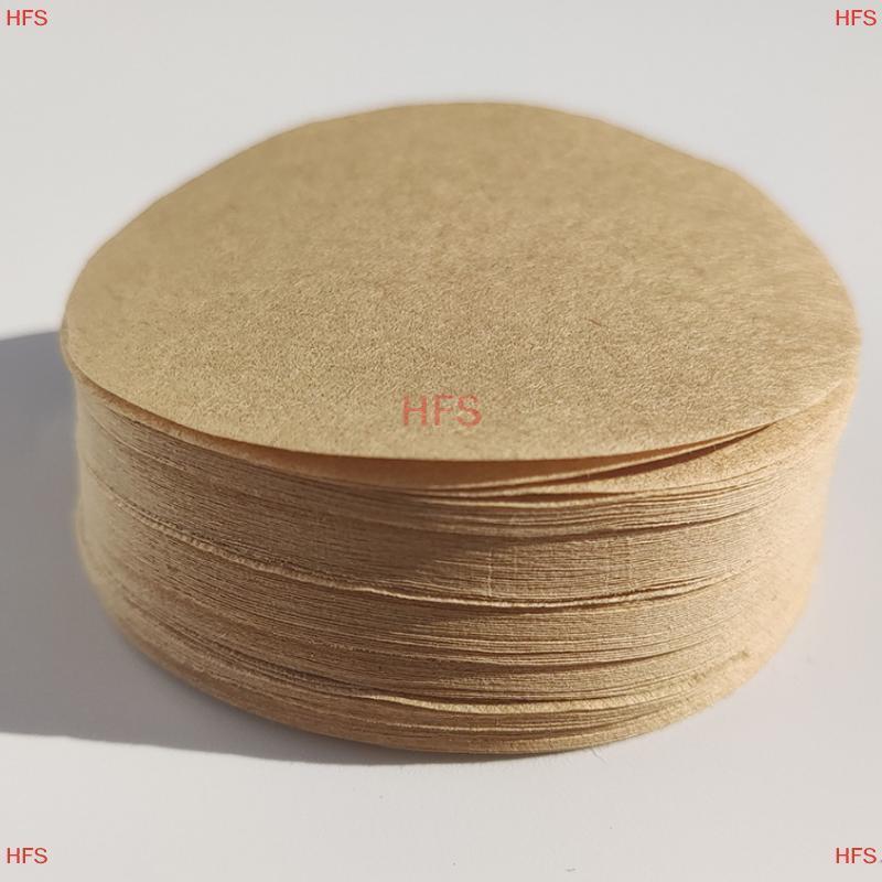 [HFS] 100 Bộ Lọc Giấy Espresso 51mm 53mm 58mm Màn Hình Pu Cho Delonghi Breville Portafilter Máy Dụng Cụ Giấy Lọc Cà Phê MỚI