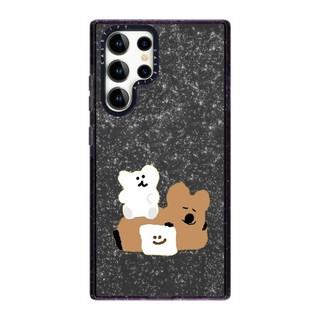 Gitter Coffee Cat Bear Phone Case For Cho Samsung Galaxy S26 25 24 23 22 UItra S25 24 Plus Vỏ Bảo Vệ Chống Sốc