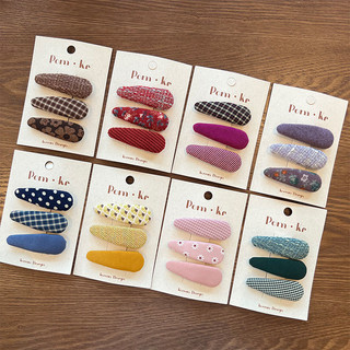 Phong Cách Mới Phiên Bản Hàn Quốc Hoa Vải bb Kẹp Trẻ Em Tất Cả Trận Đấu Len Handmade Cô Gái Nổ Kẹp Tóc Gãy Phụ Kiện Tóc Kẹp Tóc K6GP