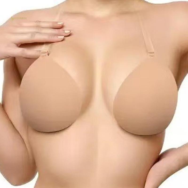 MUQV Áo Ngực Vô Hình Có Dây Đeo - Phong Cách, Chống Trơn Trượt, Nâng Bust
