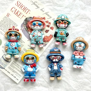 Set charm Doraemon: Biệt đồi mèo ngầu- StreetStyle cực chất