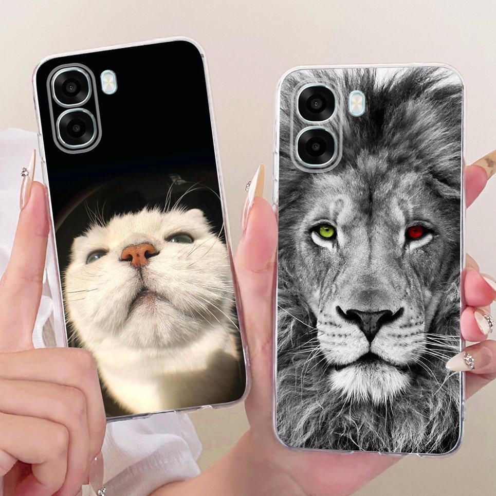 Phim Hoạt Hình Động Vật Rồng Mát Trung Quốc Loong Tranh Vỏ Cho Oppo A6x A6t 4G 5G a6x Ấn Độ A6T Pro Vỏ Điện Thoại Silicon Mềm Trong Suốt