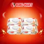 Combo 4 12 Khăn Giấy Ướt Huggies Có Mùi Dưỡng Ẩm Chiết Xuất CaCao Và Bơ Hạt Mỡ Cho Bé 72 Tờ