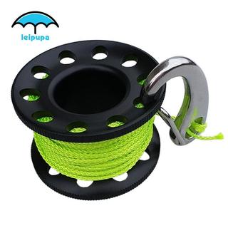 leipupa Cuộn dây lặn có móc và dây loe (33ft) dành cho thể thao dưới nước Lặn biển dưới nước