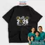 Gia Đình 2026 Bông Nam/Nữ Áo Thun Unisex Màu Xanh Teal