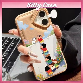 Ốp lưng iPhone 11/12/13/XR/14/15/16/17/7/XR Pro Max Plus cấu trúc khí nang họa tiết hình ảnh mèo hoạt hình quanh viền