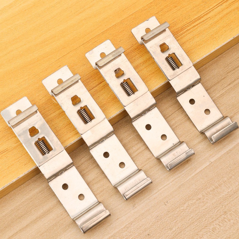 2 / 4 Cái - Giá đỡ biển số gắn lò xo Thép không gỉ 304, Phù hợp đa năng cho xe tải Ô tô Xe kéo Thuyền, Chống ăn mòn bền bỉ với lắp đặt dễ dàng
