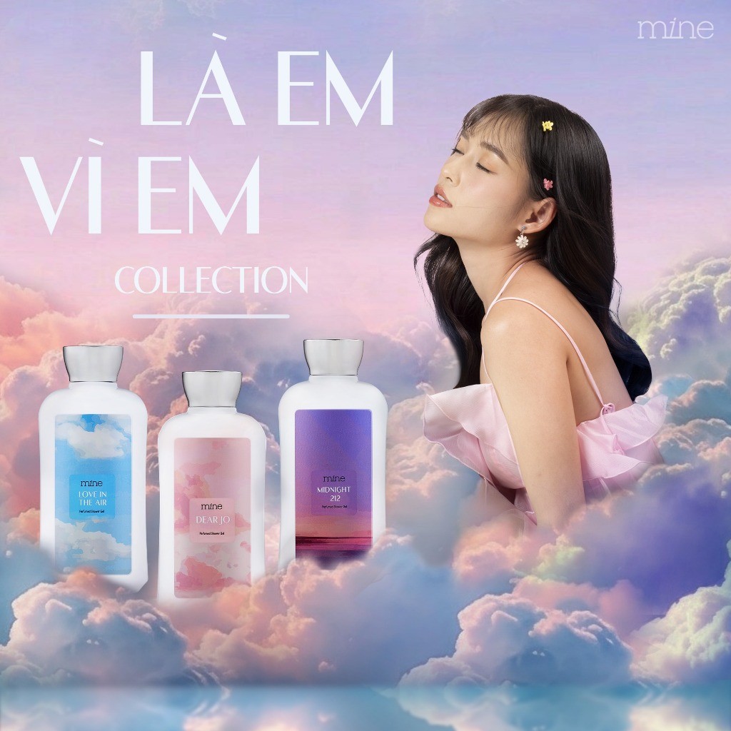 Sử dụng Chai Sữa Tắm Dưỡng Da Mine Perfumed Showergel trong đời sống