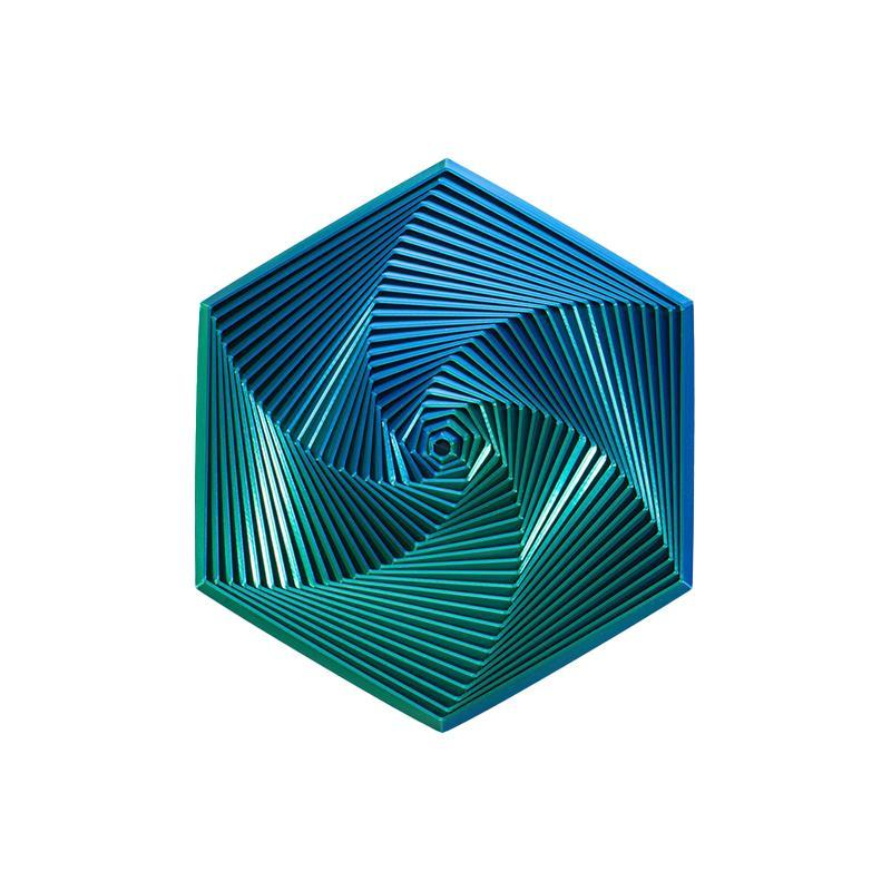 GOAY Fractal Lục Giác 3D In Hình Học Fidget Đồ Chơi Giảm Căng Thẳng Để Bàn, Quà Tặng Sinh Nhật, Trẻ Em VN
