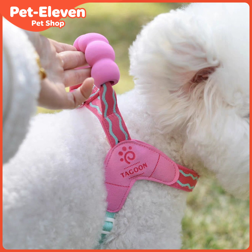 [Pet-Eleven] 26 Dây Xích Chó Yên Xe Phong Cách Chống Cháy Nổ Okinawa Ngực Lưng Teddy Bichon Corgi Nhỏ Vừa Chó Đa Năng Ngực Thú Cưng