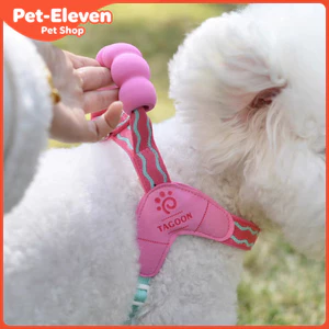 26 Dây Xích Chó Yên Xe Phong Cách Chống Cháy Nổ Okinawa Ngực Lưng Teddy Bichon Corgi Nhỏ Vừa Chó Đa Năng Ngực Thú Cưng
