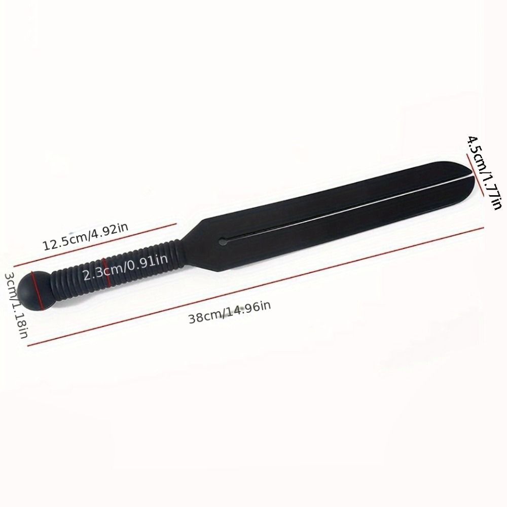 LACYES Đua Xe Crop, 38cm Có Tay Cầm Cưỡi Ngựa Roi, Quà Tặng Silicon Đen Chống Mài Mòn Cưỡi Ngựa Crops Ngựa Show