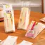 TRTR 100 Chiếc Sandwich Nhựa Paaging Trong Suốt Tam Giác Túi Cho Bánh Mì Mông Túi Sinh Nhật Trang Trí Tiệc Điều Trị VN