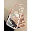 Light Coffee Cub cho iPhone 17 16Promax trường hợp 15 11 3 trong 1 bezel