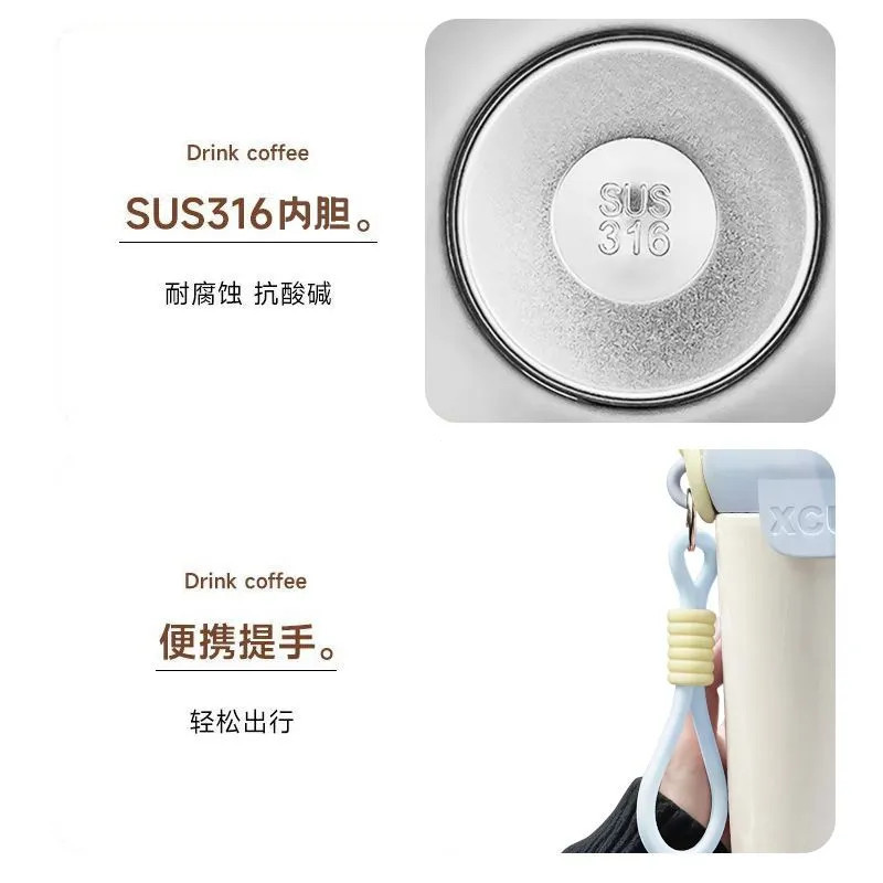 Bán Sản Phẩm Mới Shatou WTT Grand Slam Hàng Hóa Thép Không Gỉ Phao Ống Hút Giữ Nhiệt Cốc Cà Phê Dung Tích Lớn Cốc Sinh Viên Cốc Chất Lượng Cao