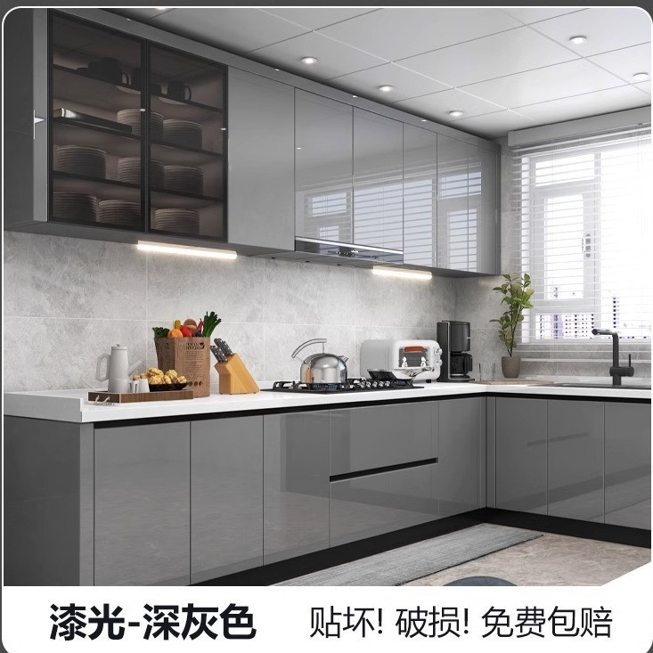 [Sẵn Sàng] Decal dán bếp Chống thấm nước Chống dầu mỡ Giấy dán kính giả đá Cẩm thạch (Marble) Tự dán làm mới tủ bếp và nội thất