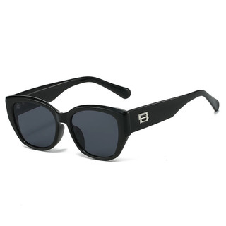 Kính râm mắt mèo khung lớn Mặt tròn vuông Kính râm che nắng nhỏ Kính râm gió 26.3.19