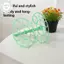 PUSKY 1 Cây Một Lớp Hỗ Trợ Leo Cây Nho Hoa Braets Nhựa Khung Phẳng Dâu Trồng Cọc Vườn Chèn Đứng VN