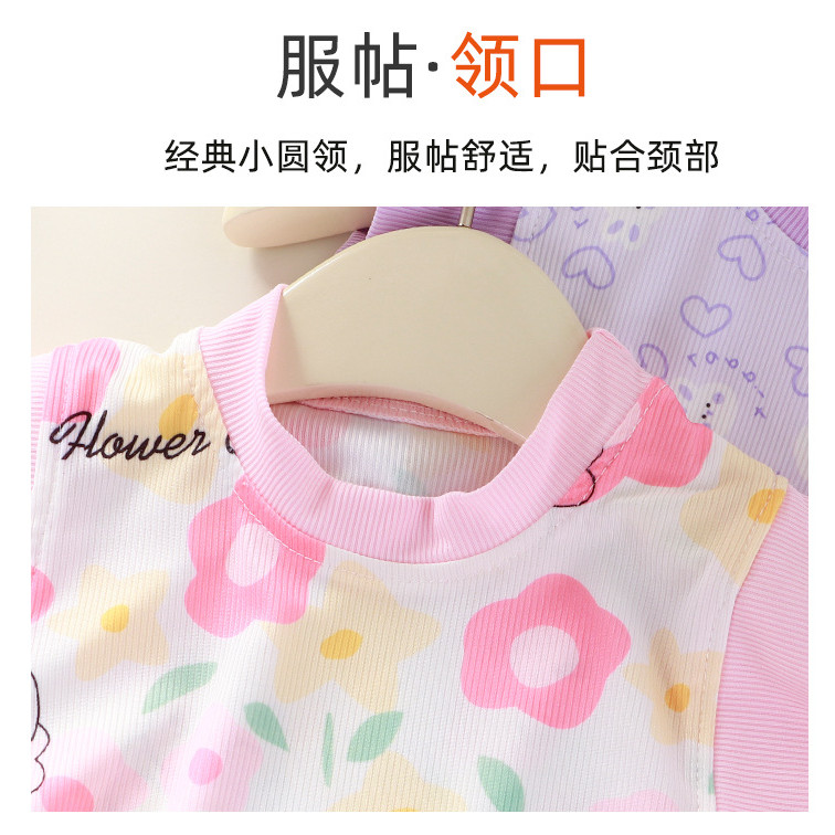 Váy mùa hè cho bé gái Hàn Quốc Váy sọc không tay phong cách phương Tây 80-150 Size 05IT