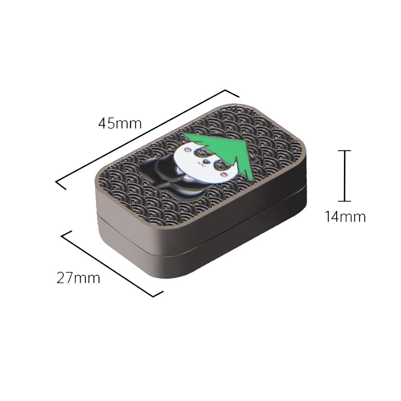 HK1 Panda Thẻ đẩy không giới hạn EDC Fidget Giảm căng thẳng cho bàn văn phòng Đồ chơi giải nén KH1