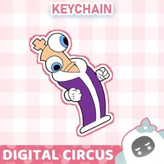 Ganci / Gantungan Kunci Akrilik DIGITAL CIRCUS - POMNI