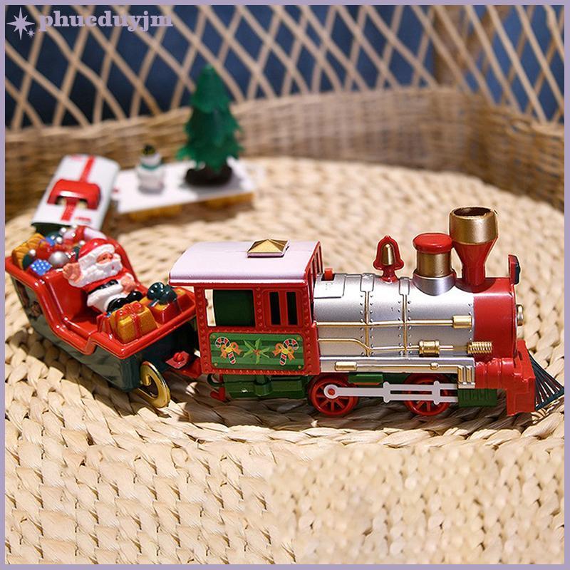 Phu điện giáng sinh TRAIN SET với âm thanh và ánh sáng VN