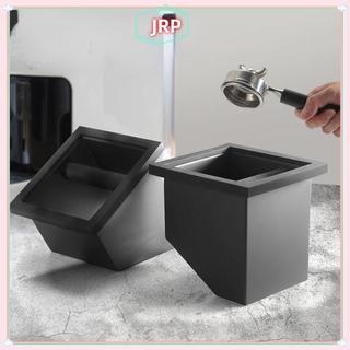 JRP Cà Phê Đất Hộp Để Bàn Nhúng Rỗng Đáy Đất Hộp Thanh Vuông Thép Không Gỉ Cà Phê Knoing Grounds Buet JRP