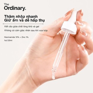 Niacinamide 10% + Zinc 1% – Tinh Chất Làm Sáng Da