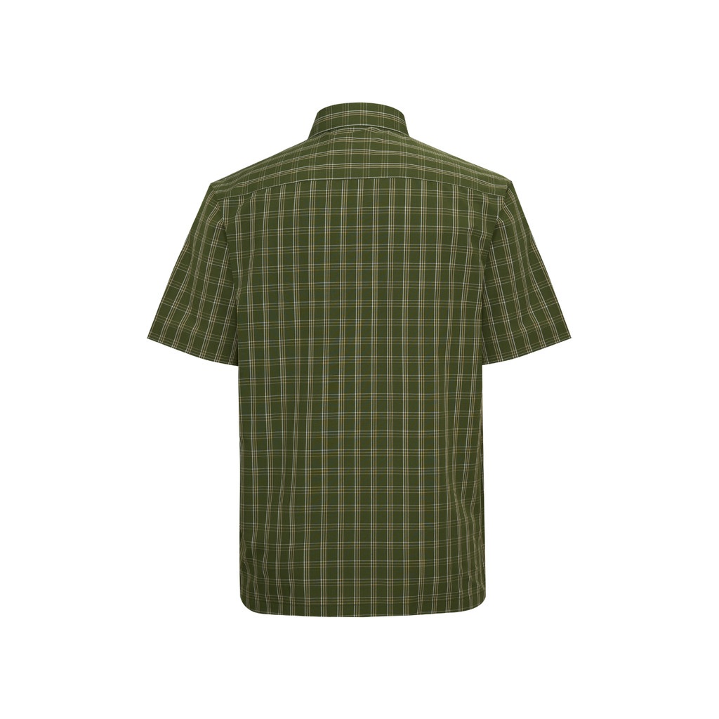 Áo sơ mi ngắn tay vạt ngang VIETTIEN SMART CASUAL vải Polyester form REGULAR VT00000724