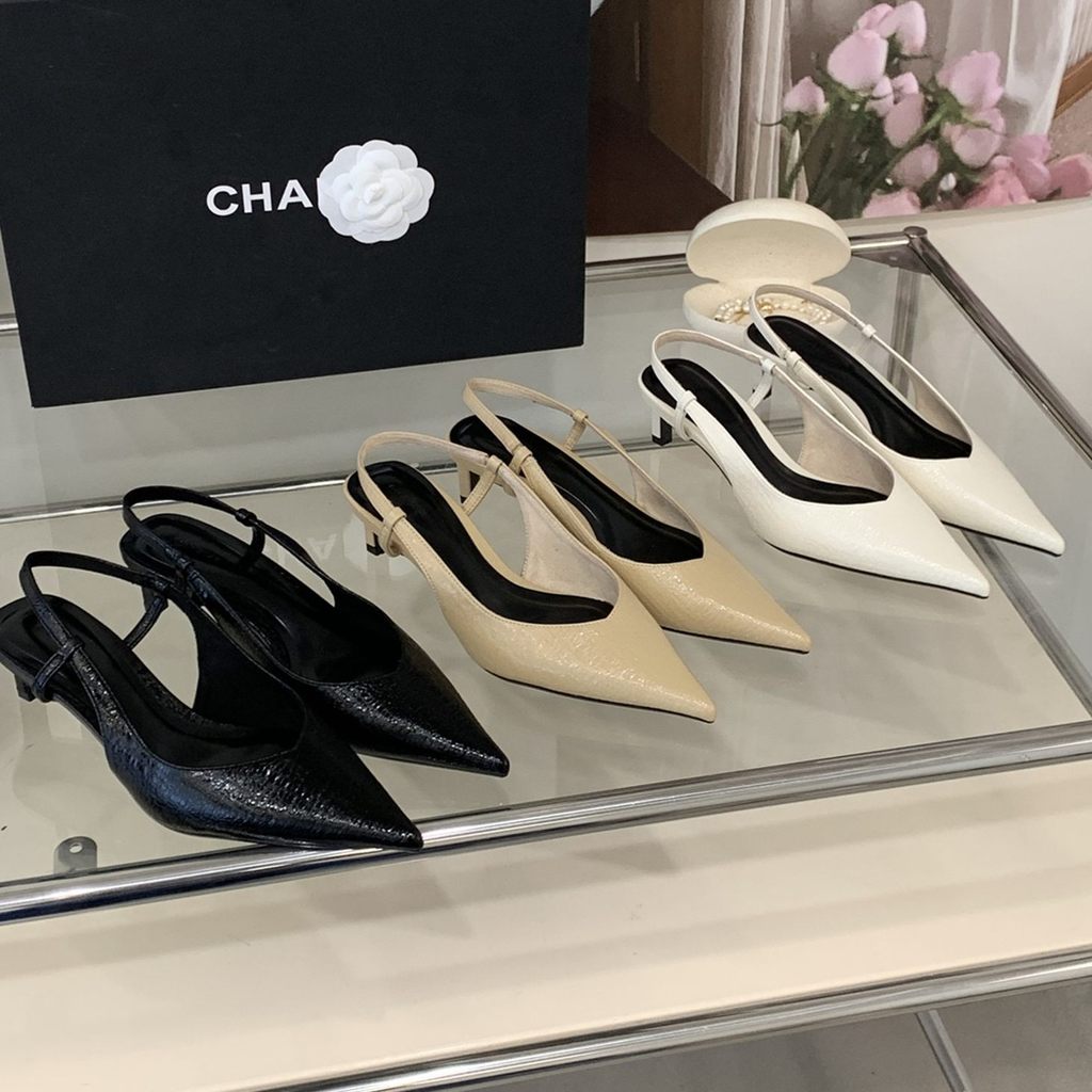 Dép KD Dây đeo lưng nữ Giày sandal khí chất cao gót phù hợp