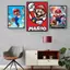 Super Mario Tranh Sơn Dầu Phong Cách Canvas Tranh Nghệ Thuật Nhà Trang Trí Tường Canvas Poster