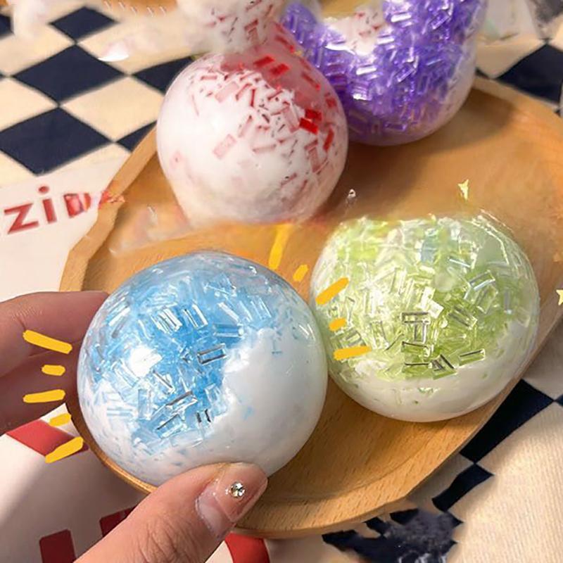 Sáng Tạo Crunchy Căng Thẳng Bóng Vỡ Ice Sticks Fidget Đồ Chơi Cảm Giác Mềm Mại Phục Hồi Chậm Giảm Căng Thẳng Quà Tặng
