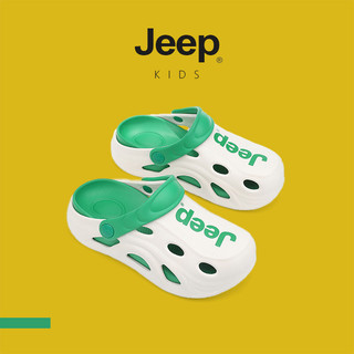 JEEP Giày Đi Biển Trẻ Em Bé Trai Bé Gái Dép Mùa Hè Trong Nhà Chống Trơn Trượt Ngoài Trời Đeo Lộn Thượng Nguồn