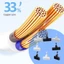 5 ổ cắm tường ổ cắm có 4 cổng USB và công tắc độc lập cho văn phòng tại nhà