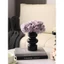 Bình Hoa Thủy Tinh Phong Cách Pháp Retro Bình Cắm Hoa Sang Trọng Decor Phòng Khách Tân Cổ Điển Ins Style [Màu Đen/Hồng]