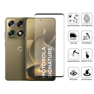 2 Chiếc Kính Cường Lực Bảo Vệ Màn Hình Cho Motorola Signature Moto edge 60 Pro Fusion 5G 9D Kính Bảo Vệ Phim